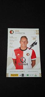 Spelerskaart met handtekening; Jens Toornstra #8 Feyenoord, Verzenden, Nieuw, Feyenoord, Spelerskaart