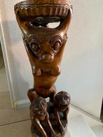 Indonesisch houten beeld/ tafeltje Bali Balinees Indonesië, Antiek en Kunst, Ophalen