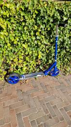 Blauwe step met grote wielen, Fietsen en Brommers, Steps, Ophalen, Gebruikt, Gewone step