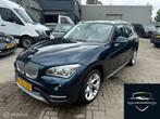 BMW X1 sDrive20i High Executive | Automaat|Half Leer|NAP, Auto's, BMW, 4 cilinders, Blauw, Leder en Stof, Origineel Nederlands
