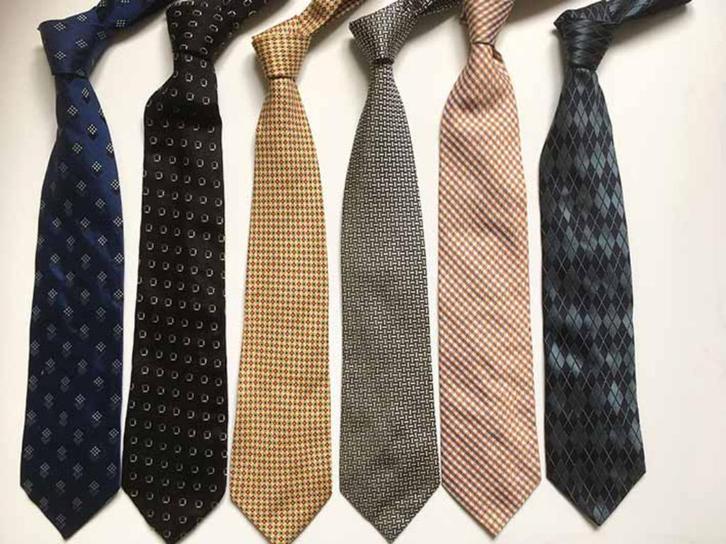 Stropdas 100% Zijde Diversen merk, Kleding | Heren, Stropdassen, Zo goed als nieuw, Met patroon, Overige kleuren, Ophalen of Verzenden