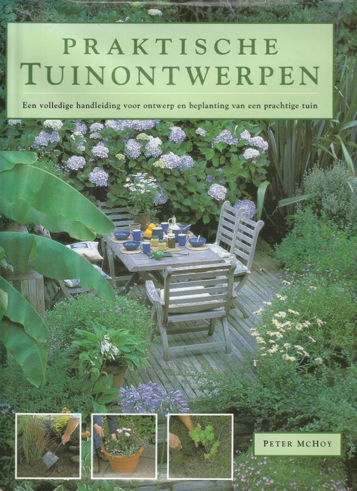 PRAKTISCH TUINONTWERPEN - Handleiding ontwerpen en beplanten, Boeken, Wonen en Tuinieren, Nieuw, Tuinontwerpen, Ophalen of Verzenden
