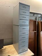 IKEA Helmer ladekast - Grijs metaal - 10 laden, Minder dan 50 cm, Gebruikt, 5 laden of meer, 100 tot 150 cm