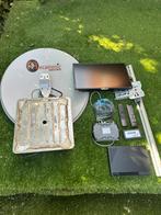 Volledige TV-dvd installatie voor camper/caravan, Caravans en Kamperen, Ophalen, Gebruikt