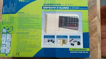 PRO Max bedraad 4 zone alarm systeem compleet  beschikbaar voor biedingen
