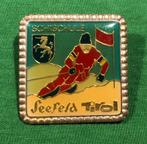 Broche schischule Seefeld, Verzamelen, Speldjes, Pins en Buttons, Ophalen of Verzenden, Zo goed als nieuw, Transport