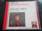 Bach Oboenkonzerte  Han de Vries, Cd's en Dvd's, Cd's | Klassiek, Overige typen, Ophalen of Verzenden