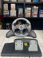 Mad Catz MC2 Racing Wheel + Pedals - Xbox 360 Game Accessory, Spelcomputers en Games, Gekoppelde computers, Info@madcatz.com, Racen en Vliegen