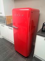 Smeg koelkast retro rood (FAB28RRD5), Witgoed en Apparatuur, Gebruikt, 200 liter of meer, 60 cm of meer, Ophalen of Verzenden