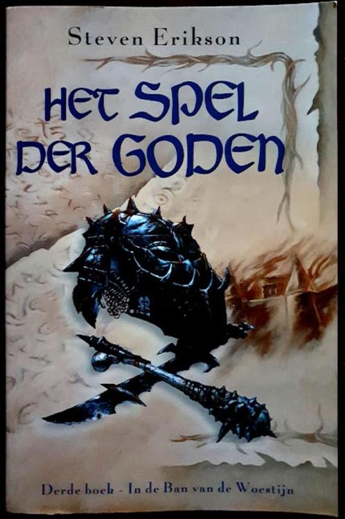 Het Spel Der Goden- In De Ban Van De Woestijn-Steven Erikson, Boeken, Fantasy, Gelezen, Ophalen of Verzenden