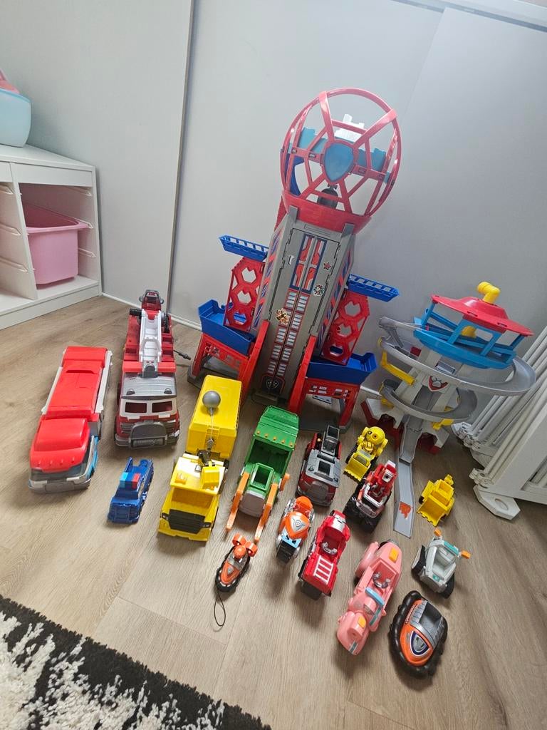 Paw patrol GROTE SET!, Kinderen en Baby's, Speelgoed | Actiefiguren, Ophalen of Verzenden
