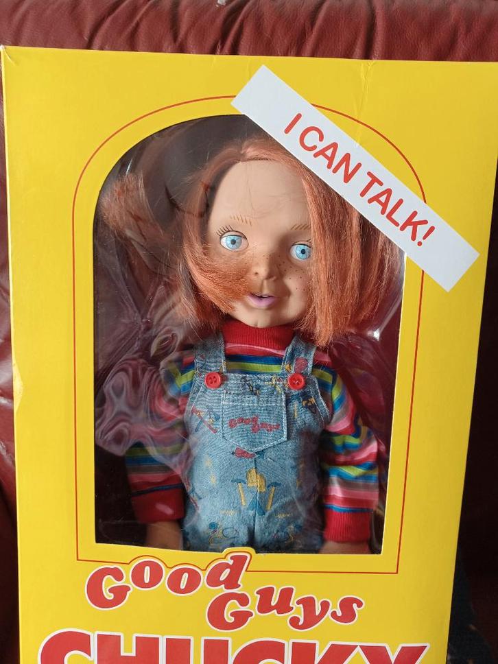 Chucky pop praten nieuw in doos, Verzamelen, Poppen, Nieuw, Pop, Ophalen