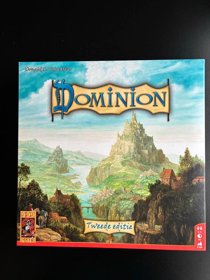 Dominion 2e Editie (Nieuw!), Hobby en Vrije tijd, Gezelschapsspellen | Bordspellen, Nieuw, Drie of vier spelers, Ophalen of Verzenden