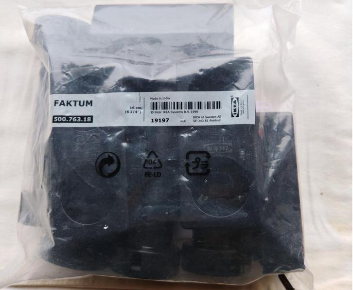 Faktum poten, Huis en Inrichting, Keuken | Keukenelementen, Nieuw, Minder dan 100 cm, Minder dan 50 cm, Minder dan 25 cm, Zwart