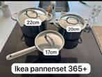 Ikea pannenset 365+, Ophalen of Verzenden, Zo goed als nieuw