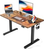Elektrisch Zit-Sta Bureau Antiek Bruin - Nieuw in doos!, Huis en Inrichting, Bureaus, Ophalen of Verzenden, Elektrisch, Nieuw