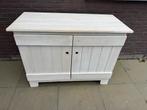 Houten Dressoir met Deuren, Huis en Inrichting, Ophalen, Gebruikt, 50 tot 100 cm, Grenenhout