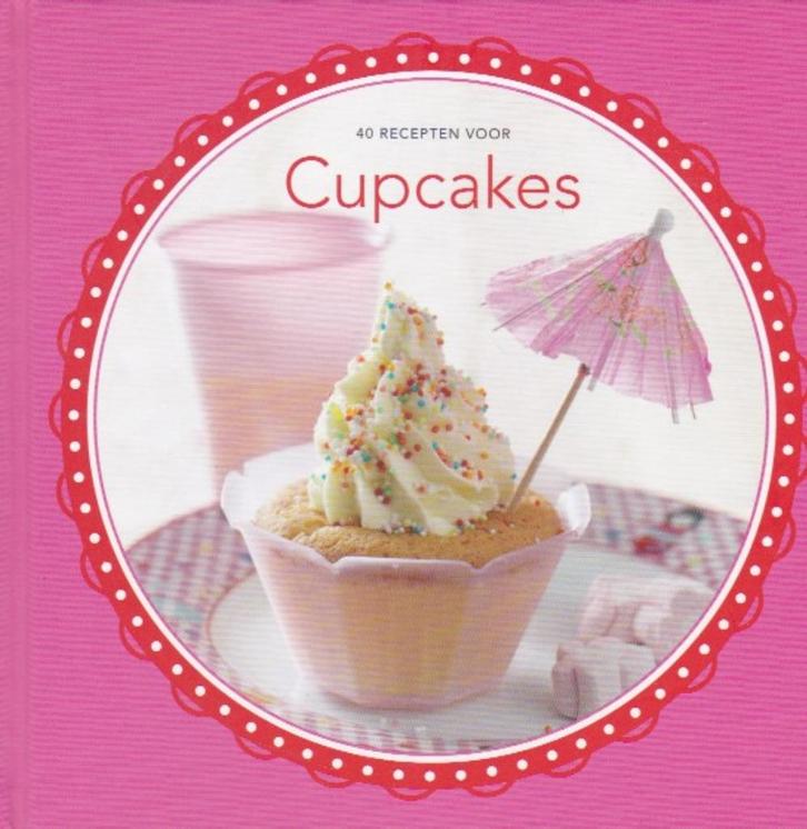 Djoni Makkink - 40 recepten voor Cupcakes, Boeken, Kookboeken, Zo goed als nieuw, Taart, Gebak en Desserts, Ophalen of Verzenden
