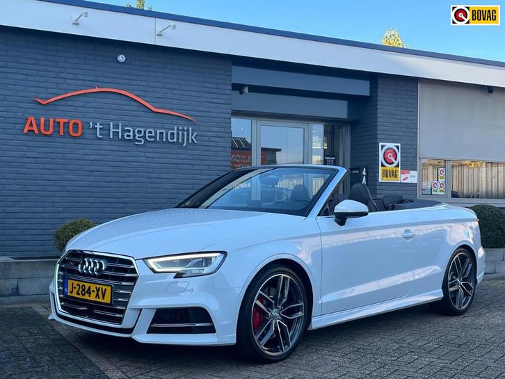 Audi A3 Cabriolet 2.0 TFSI S3 quattro virtual 19" JD 390pk, Auto's, Audi, Bedrijf, Te koop, A3, 4x4, ABS, Achteruitrijcamera, Adaptive Cruise Control