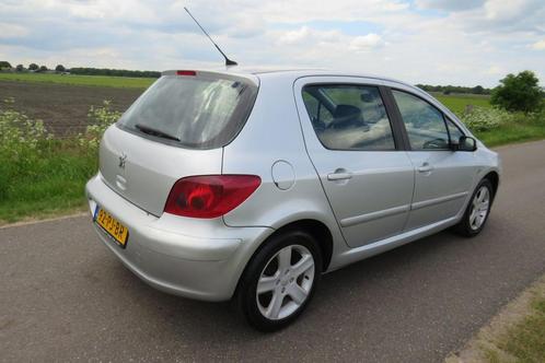 Peugeot 307 1.6 16v Graffe 136.000km nap Airco 5drs [ leer, Auto diversen, Schadeauto's, Benzine, Hatchback, Zilver of Grijs