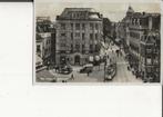 Den Haag Groenmarkt  Maison de Bonneterie en bus Volharding, Ophalen of Verzenden, 1920 tot 1940, Gelopen, Zuid-Holland