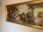 Geborduurd schilderij, Ophalen