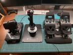 Trustmaster Warthog HOTAS set, Computers en Software, Joysticks, Ophalen of Verzenden, Gebruikt, Trustmaster