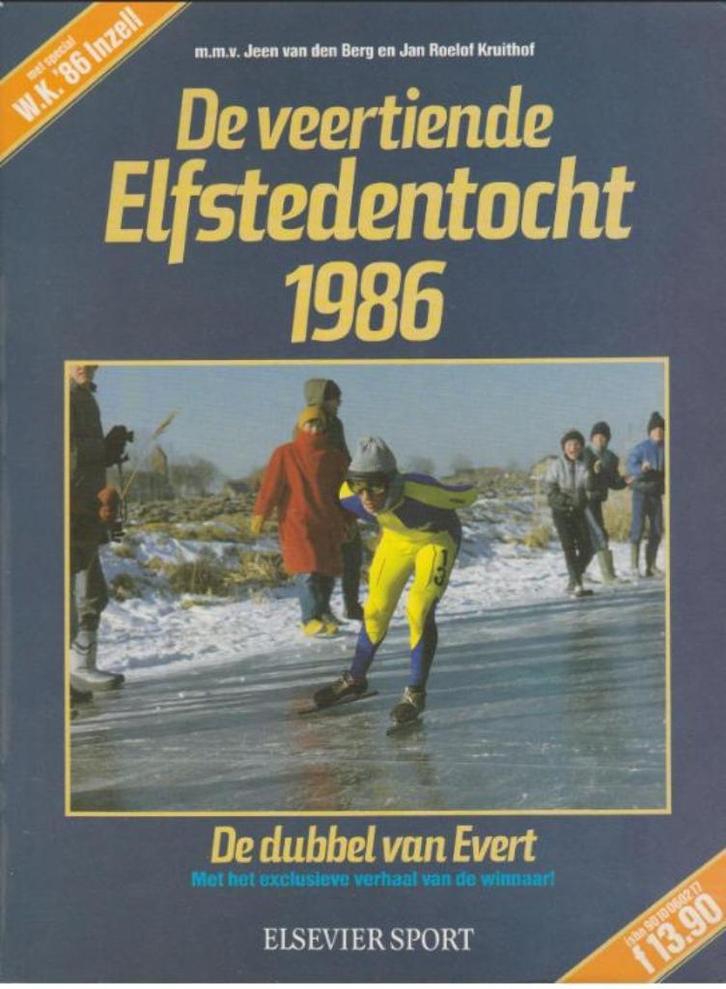 De veertiende Elfstedentocht 1986., Boeken, Sportboeken, Zo goed als nieuw, Wintersport, Ophalen of Verzenden