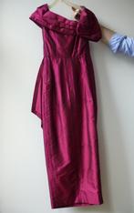 Op maat gemaakte zijden avondjurk, Kleding | Dames, Gelegenheidskleding, Galajurk, Ophalen of Verzenden, Zo goed als nieuw, Maat 36 (S)