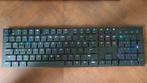 keychron k1 100% lowprofile bleu switches RGB, Computers en Software, Keychron, Ergonomisch, Ophalen of Verzenden, Zo goed als nieuw
