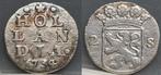 Dubbele wapenstuiver 1734 - 2 stuiver 1734 Holland, Zilver, Overige waardes, Vóór koninkrijk, Losse munt
