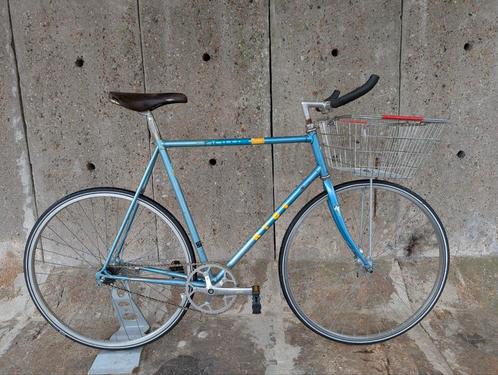 Kyoso singlespeed racefiets met mandje, Fietsen en Brommers, Fietsen | Heren | Sportfietsen en Toerfietsen, Gebruikt, Overige merken