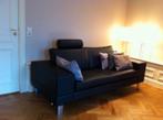 Leren bank Design, Huis en Inrichting, Ophalen, Zo goed als nieuw, 75 tot 100 cm