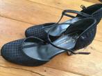 Leren zwarte schoenen van, Ophalen of Verzenden, Zo goed als nieuw, Zwart