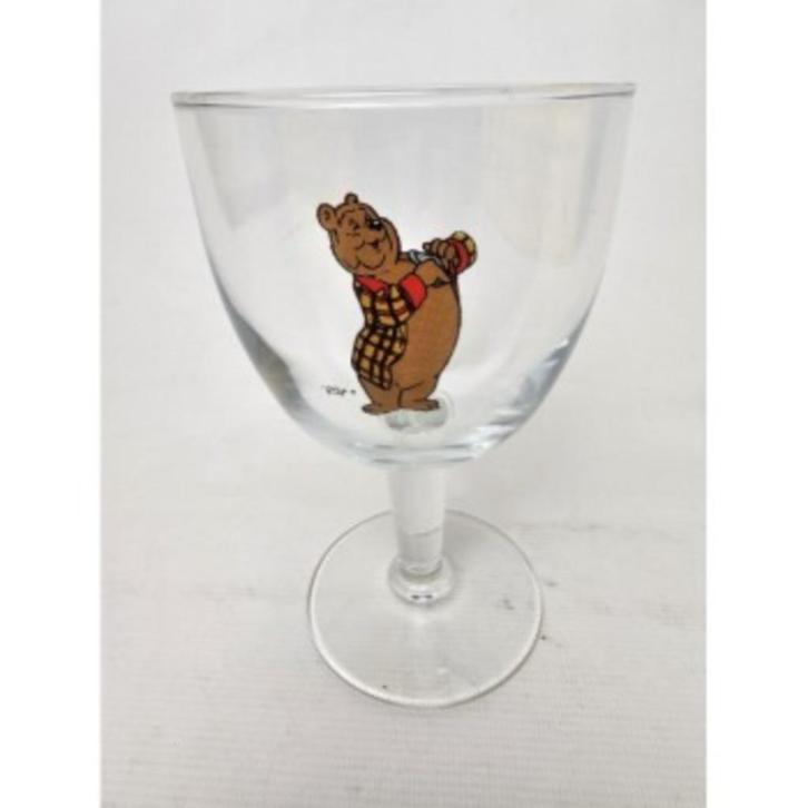 # Olivier Bommel Groot bierglas op poot model 1, Verzamelen, Glas en Borrelglaasjes, Zo goed als nieuw, Bierglas, Ophalen of Verzenden