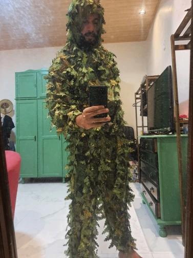 Camouflage pak bladeren heren leger militaire oorlog kleding, Kleding | Heren, Overige Herenkleding, Nieuw, Verzenden