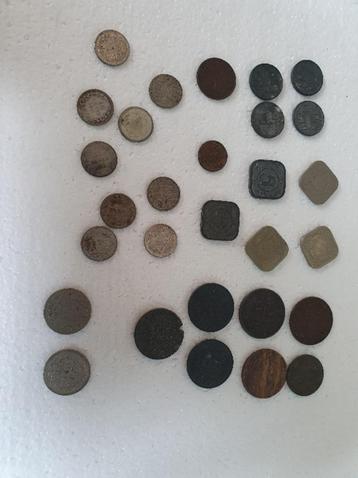 Oude munten Nederland van 1 tot 25 ct vanaf 1905 beschikbaar voor biedingen