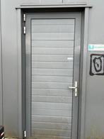 loopdeur aluminium., Doe-het-zelf en Verbouw, Deuren en Horren, Ophalen, Gebruikt, 80 tot 100 cm, Buitendeur