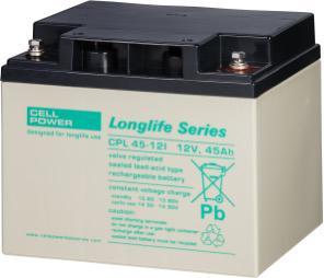 Cellpower CPL45-12I / 12V 45Ah AGM, Auto-onderdelen, Accu's en Toebehoren, Nieuw, Ophalen of Verzenden