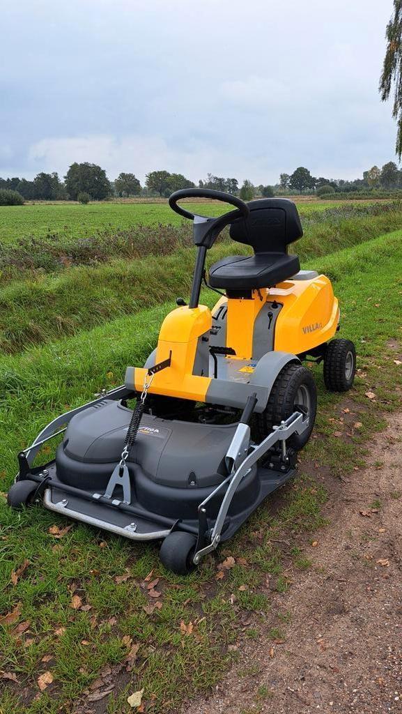 ✅️️ Stiga frontzitmaaier ✅️️, Tuin en Terras, Zitmaaiers, Zo goed als nieuw, Minder dan 90 cm, Elektrische starter, Mulchfunctie
