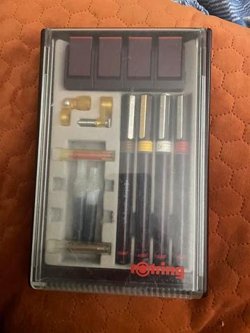 Vintage Rotring Rapidograph Set Compleet beschikbaar voor biedingen