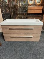 Badmeubel 100 cm Brauer slechts 39cm diep! van €1365 nu €600, Huis en Inrichting, Badkamer | Badkamermeubels, Ophalen, Nieuw, 50 tot 100 cm