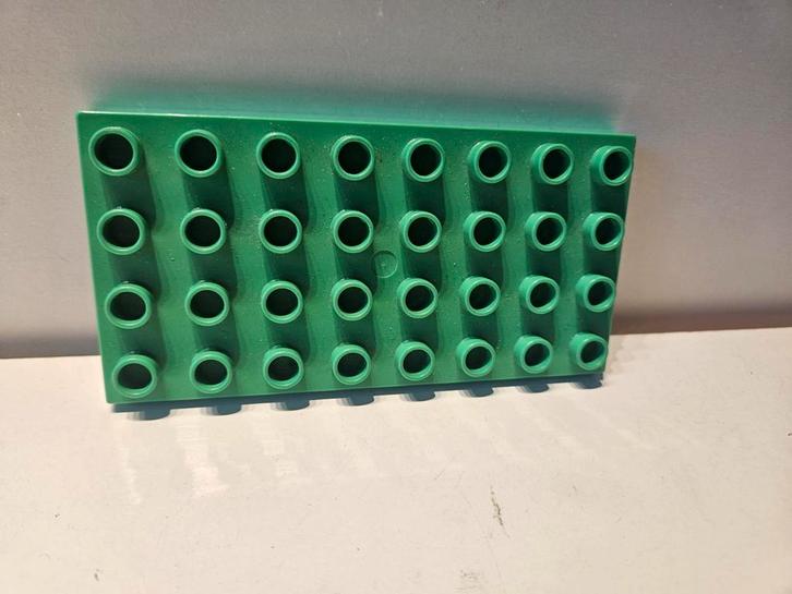 Lego Duplo Bouwplaat groen 4x8, Kinderen en Baby's, Speelgoed | Duplo en Lego, Zo goed als nieuw, Duplo, Ophalen of Verzenden