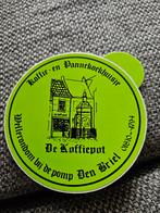 Den briel De Koffiepot Den Briel Sticker, Ophalen of Verzenden