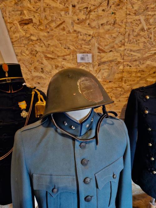 Nederlandse helm 1933 CM stempel 1940, mobilisatie, Verzamelen, Militaria | Tweede Wereldoorlog, Landmacht, Helm of Baret, Nederland