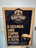 Black Friday Super Bock bier reclamebord, Ophalen of Verzenden, Nieuw, Reclamebord, Plaat of Schild, Overige merken