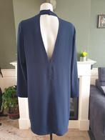 Samsoe Samsoe elegante blauwe jurk M 38 40, Maat 38/40 (M), Zo goed als nieuw, Samsoe Samsoe, Boven de knie