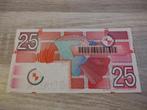 UNC biljet 25 gulden Roodborstje, 1989, Ophalen of Verzenden, 25 gulden