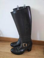 Zwarte leren laarzen maat 36, Kleding | Dames, Schoenen, Ophalen, Gedragen, Zwart, Hoge laarzen