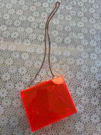 N BY NAF NAF Avondtasje neon roze, Ophalen of Verzenden, Zo goed als nieuw, Rood, Avondtasje